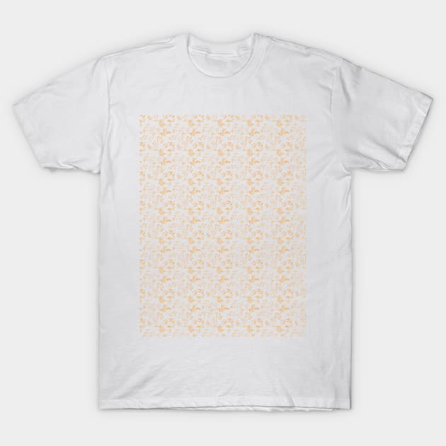 Autumn Seamless Pattern T-Shirt by Cylien Art
